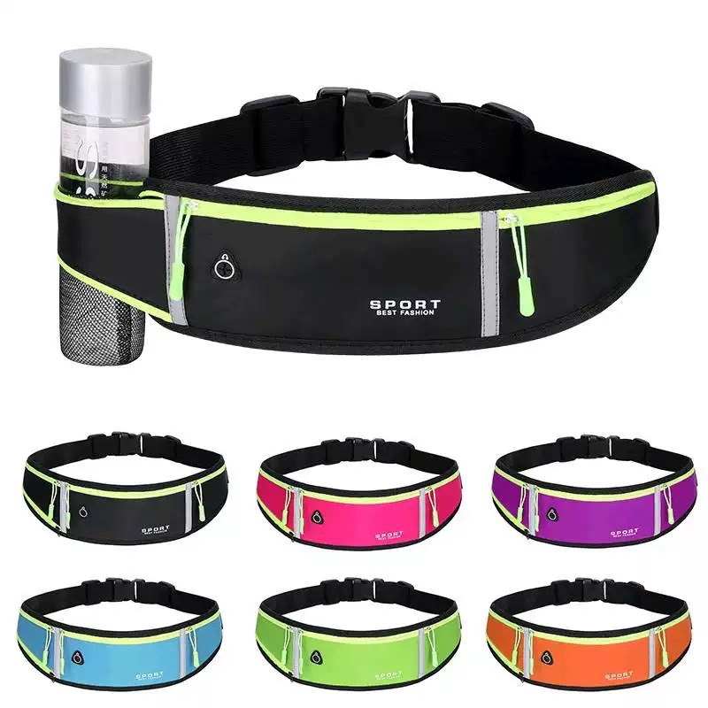 Running Gear Organizer - Reflective Waterproof Sports Kettle Waist Bag