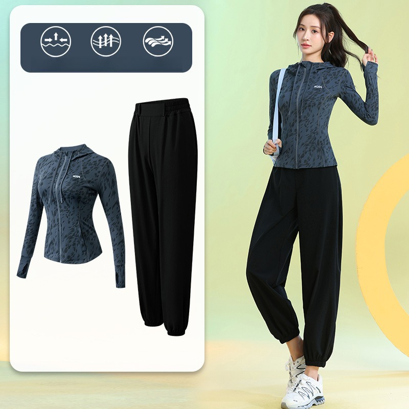 Running Gear For Women - Women's Running Suits Long Sleeve Floral