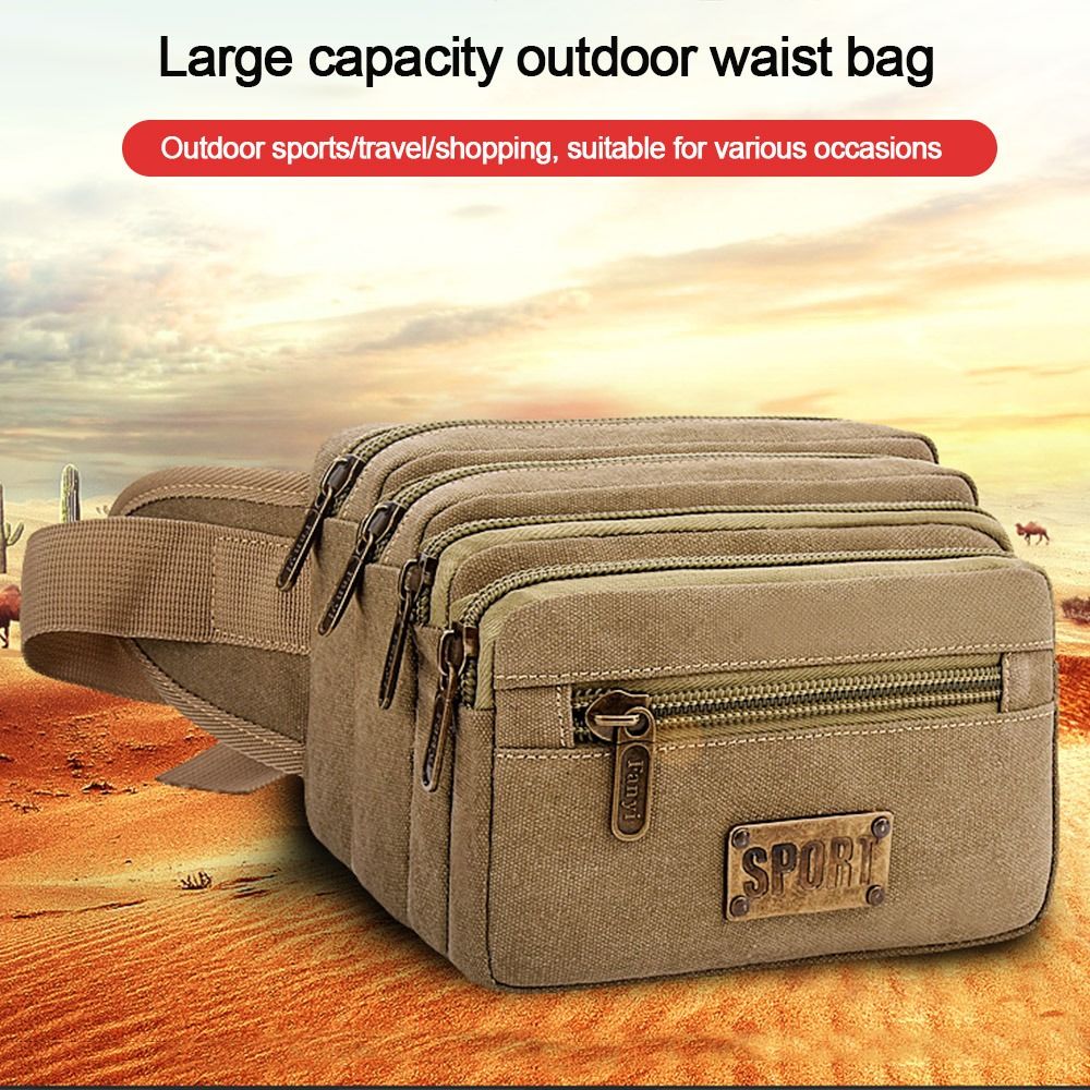 Useful Canvas Waist Bags Multi - огляд і ціна Running Gear Organizer