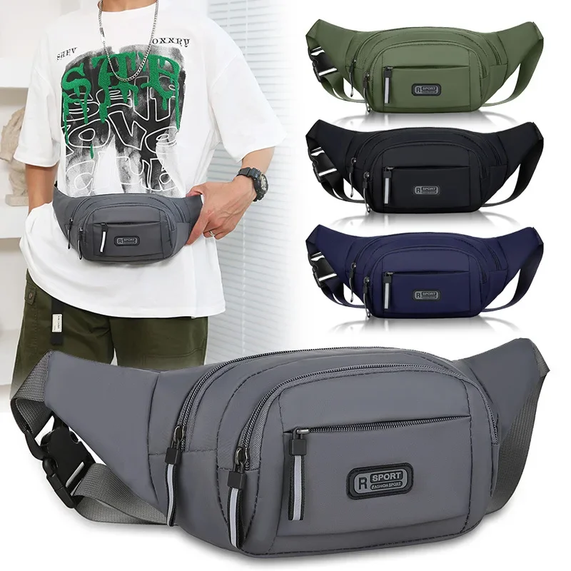 Men Canvas Fanny Waist Packs U - огляд і ціна Running Gear Organizer