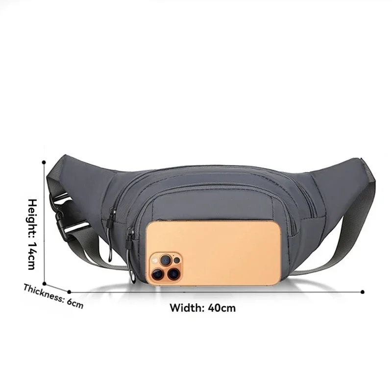 Men Canvas Fanny Waist Packs U - огляд і ціна Running Gear Organizer