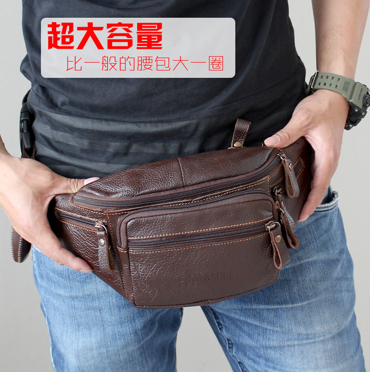 Genuine Cowhide Leather Waist  - огляд і ціна Running Gear Organizer