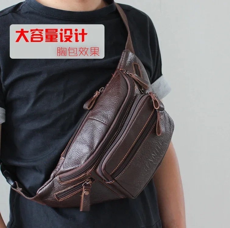 Genuine Cowhide Leather Waist  - огляд і ціна Running Gear Organizer