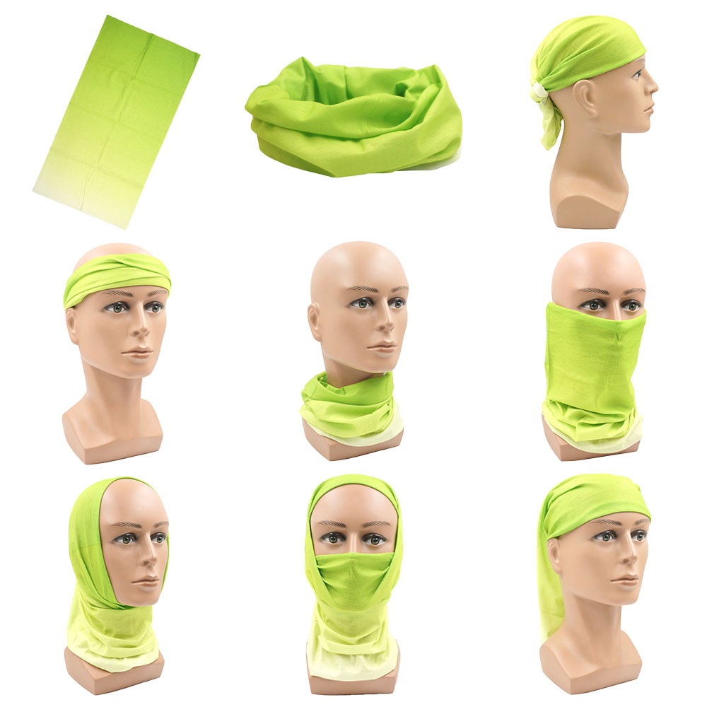 Green Face Bandanas Cover Hiki - огляд і ціна Running Gear Parts