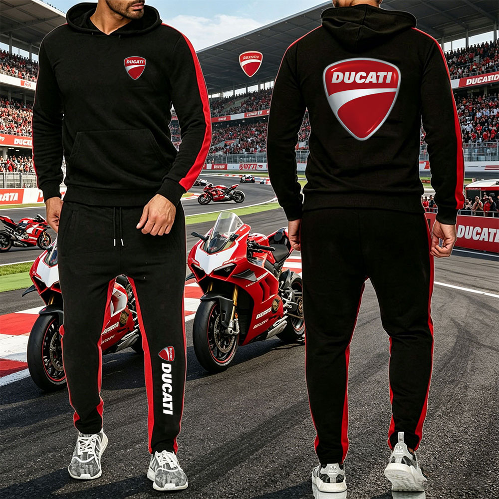 2026 Men Tracksuit  Ducati mot - огляд і ціна Running Gear Motor