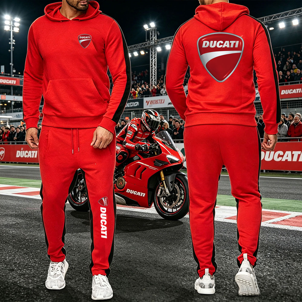 2026 Men Tracksuit  Ducati mot - огляд і ціна Running Gear Motor