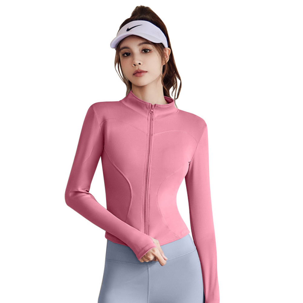 Quick Dry Athletic Yoga Jacket - огляд і ціна Running Gear Long Sleeve