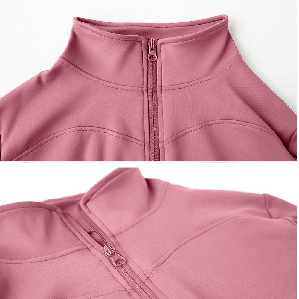 Quick Dry Athletic Yoga Jacket - огляд і ціна Running Gear Long Sleeve