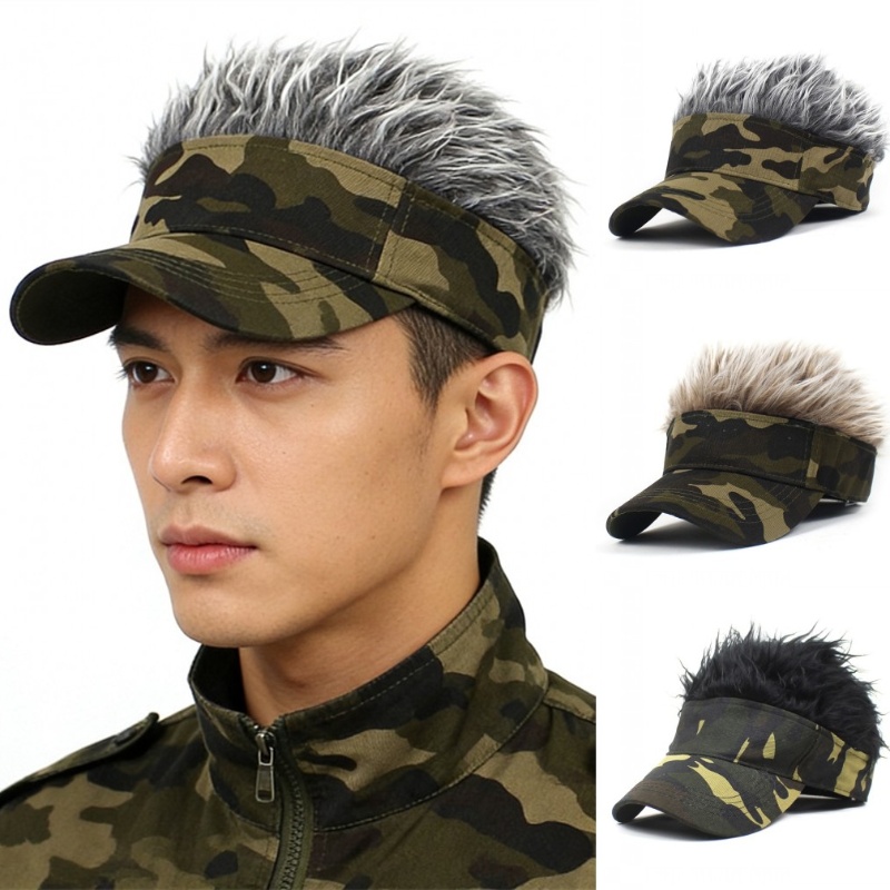 Army Green Camouflage Printed  - огляд і ціна Running Gear Hat